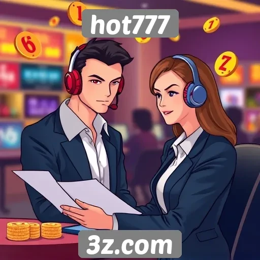 suporte ao cliente no hot777