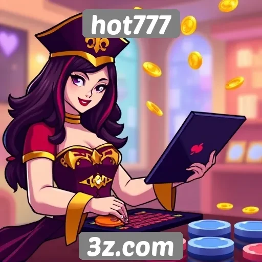 Análise das funcionalidades do site de jogos hot777