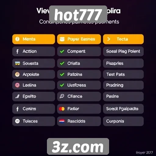 Métodos de pagamento aceitos no hot777