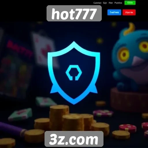 Análise da segurança do site de jogos hot777